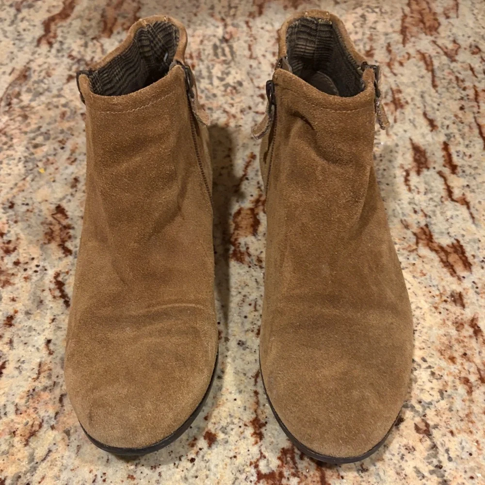 Franco Sarto Ankle Suede Boots - Picture 9 of 12